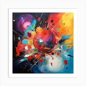 Abstract Painting 32 Art Print