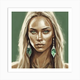 Bond Girl Villian 2 Art Print