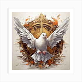 Dove Of Peace Art Print