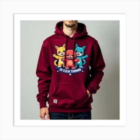 Hoodie 1 Art Print