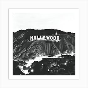 Hollywood Sign 6 Art Print