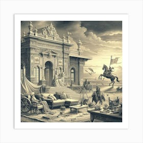 Palace Of The Kings Art Print