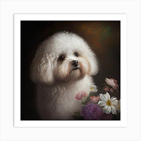 Poodle Art Print