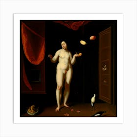 Nude Woman - Alexis Nudea Art Print