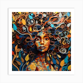 Afrofuturism 37 Art Print