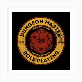 Dungeon Master Art Print