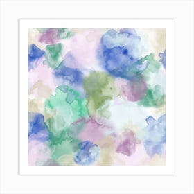 Watercolor Pattern Art Print