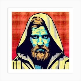 Obi-Wan Kenobi Pop Art Art Print