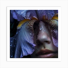 My Name is Iris Art Print