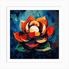 Lotus Flower 3 Art Print