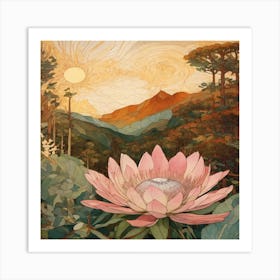 Lotus Art Print