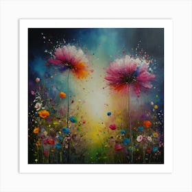 Default Pintura Con El Estilo De Yvonne Coomber Pinta Flores S 0 Art Print