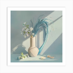 Vase Of Flowers Art Print