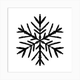 Snowflake 10 Art Print