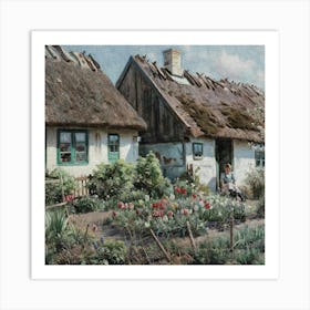 Cottagees & Houses 55 3 Art Print