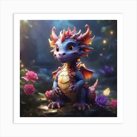 Dragon 3 Art Print