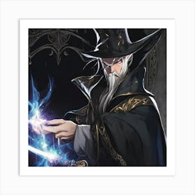 Wizard Of The Wizards Art Print
