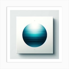 Blue Ocean Art Print