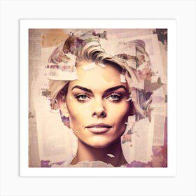 Portrait Of A Woman 22 Art Print