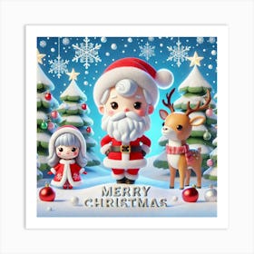 Merry Christmas 9 Art Print