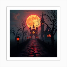 Halloween Night Art Print