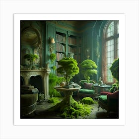 Mossy Room Art Print