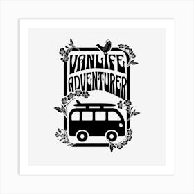 Vanlife hippy vibes Art Print