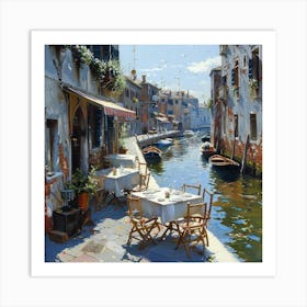 Venice Canal 2 Art Print