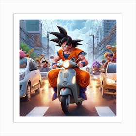 Dragon Ball Z Art Print