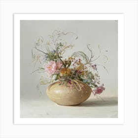 'Flowers In A Vase' 1 Art Print