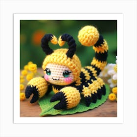 Amigurumi, scorpion 1 Art Print