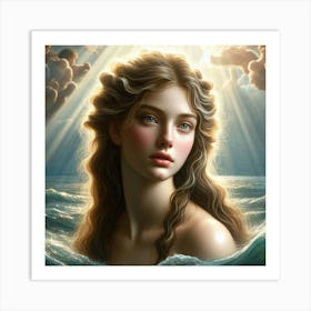 Angel Of The Sea Art Print