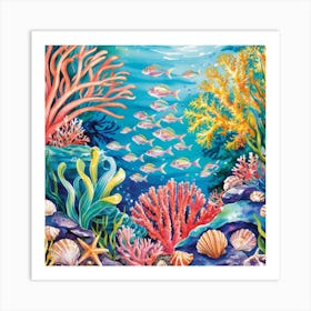 Under The Sea Art Print