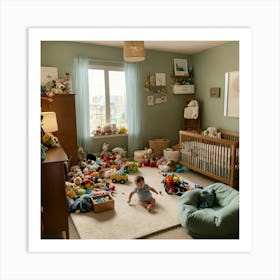 A Photo Of A Baby S Room 2 Art Print