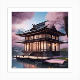 Japanese House 1 Art Print