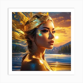 Golden Goddess Affiche