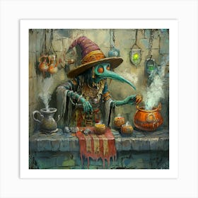 The Plague Doctor - 2 Art Print