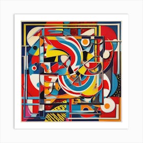 Abstract Painting 30 Art Print