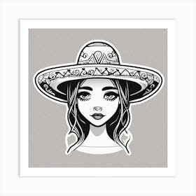 Mexican Girl 20 Art Print