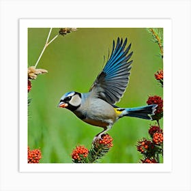 Blue Tit 25 Art Print