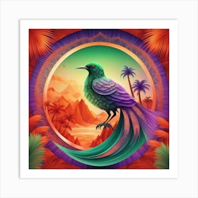 Bird Of Paradise Art Print