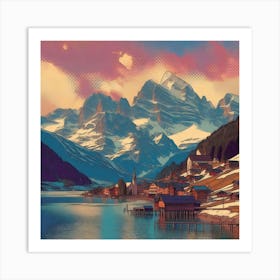 Alpine Serenity 9 1 Art Print