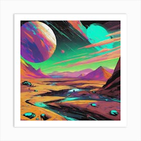 Planets Art Print