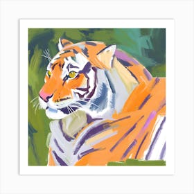 Siberian Tiger 01 Art Print