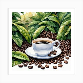 Coffee Beans 226 Art Print