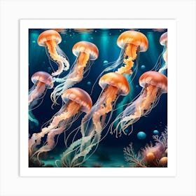 Oceanic Euphoria Art Print