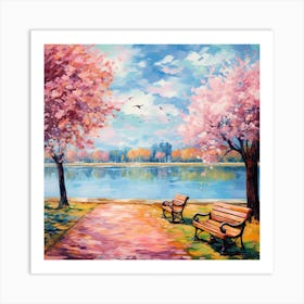 Cherry Blossoms 4 Art Print