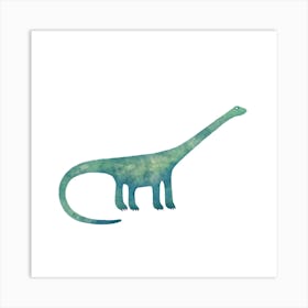 Diplodocus Dinosaur Art Print