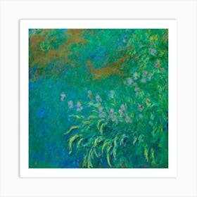 Irises (1914–1917), Claude Monet Art Print