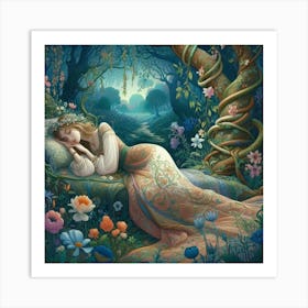 Fairytale Forest 2 Art Print